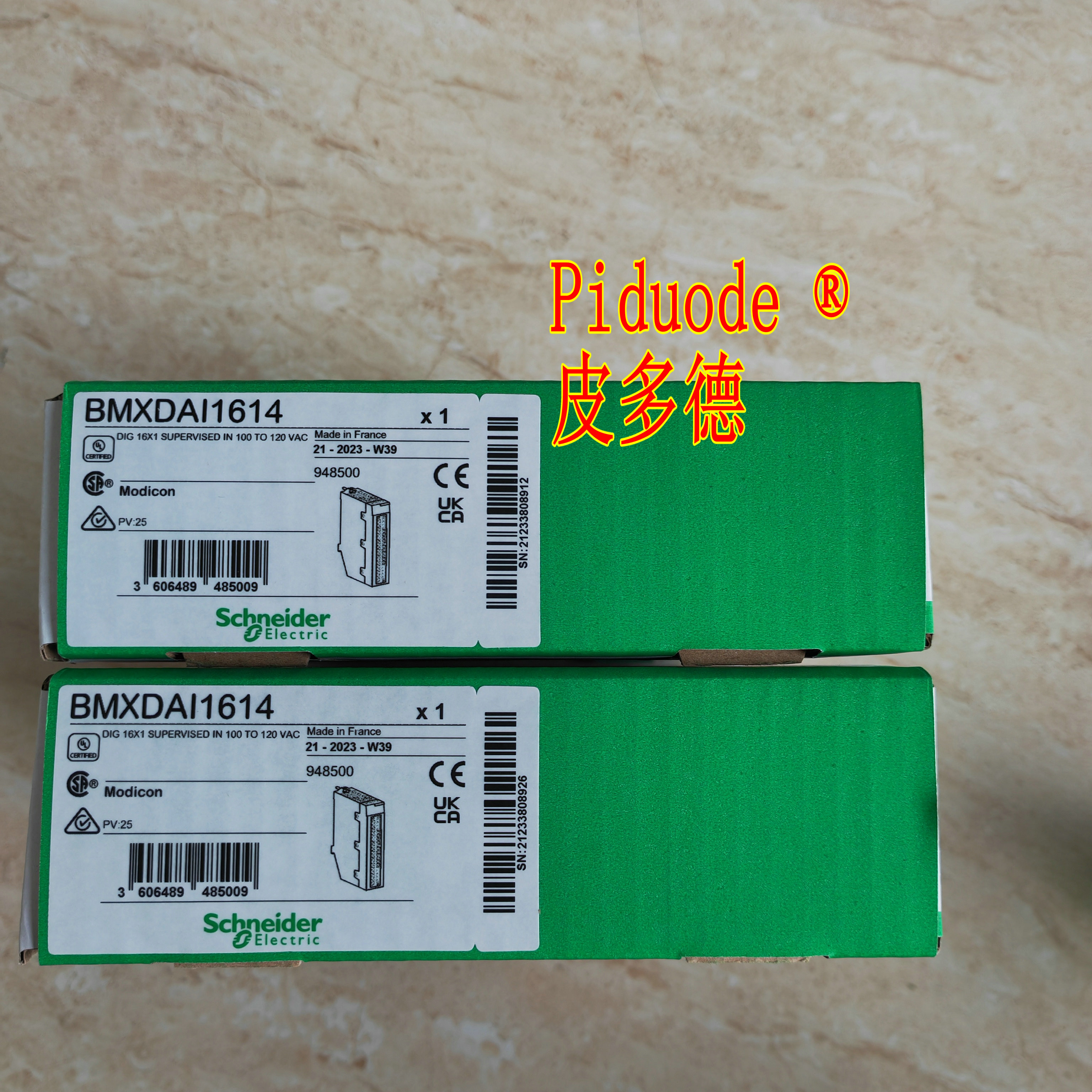 施耐德 BMXDAI1614 全新16通道离散量AC输入模块原装正品现货
